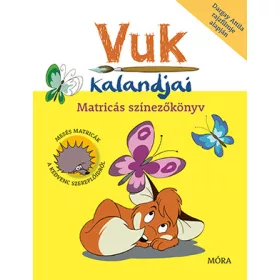 VUK KALANDJAI - MATRICÁS SZÍNEZŐKÖNYV (SÁRGA)