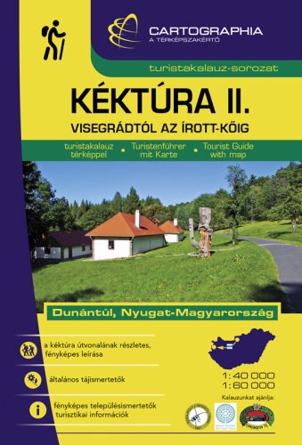KÉKTÚRA II. - VISEGRÁDTÓL AZ ÍROTT-KŐIG - TURISTAKALAUZ (ÚJ)