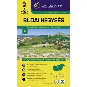 BUDAI-HEGYSÉG TURISTATÉRKÉP - 1:25.000 (ÚJ)