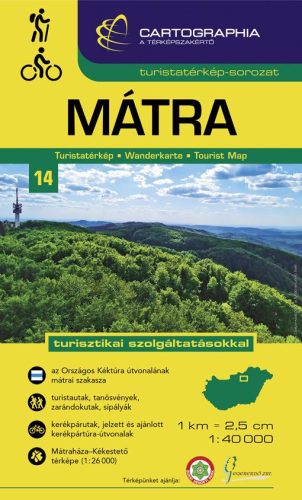 MÁTRA TURISTATÉRKÉP - TURISZTIKAI SZOLGÁLTATÁSOKKAL