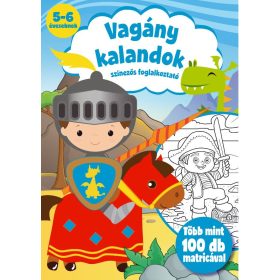 VAGÁNY KALANDOK - SZÍNEZŐS FOGLALKOZTATÓ