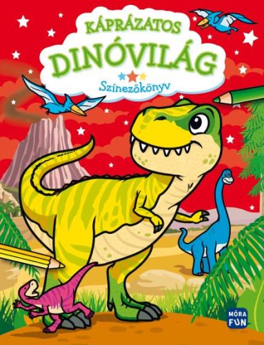 KÁPRÁZATOS DÍNÓVILÁG - SZÍNEZŐKÖNYV