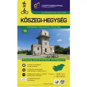 KŐSZEGI-HEGYSÉG TURISTATÉRKÉP (ÚJ, 2021)