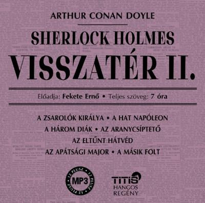 SHERLOCK HOLMES VISSZATÉR II. - HANGOSKÖNYV -