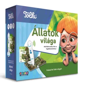   TOLKI ÁLLATOK VILÁGA- ALBI ELEKTRONIKUS TOLL ÉS FOGLALKOZTATÓ HANGOSKÖNYV