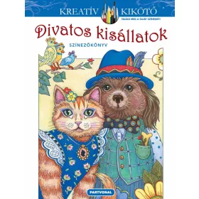DIVATOS KISÁLLATOK - SZÍNEZŐKÖNYV
