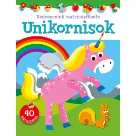 UNIKORNISOK - KEDVENCEINK MATRICÁSFÜZETE