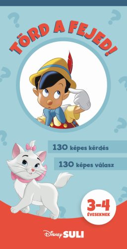 DISNEY - TÖRD A FEJED! 3-4 ÉVESEKNEK