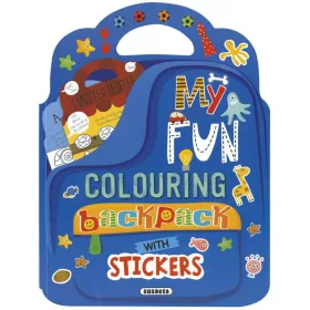 MY FUN COLOURING BACKPACK - BOYS (ANGOL)