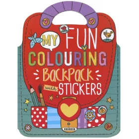 MY FUN COLOURING BACKPACK - GIRLS (ANGOL)