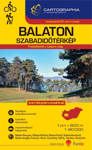 BALATON SZABADIDŐTÉRKÉP 1:90 000 - -SC- (ÚJ)