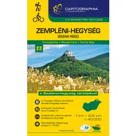  ZEMPLÉNI-HEGYSÉG (ÉSZAKI RÉSZ)  TURISTATÉRKÉP - -SC- (2021)