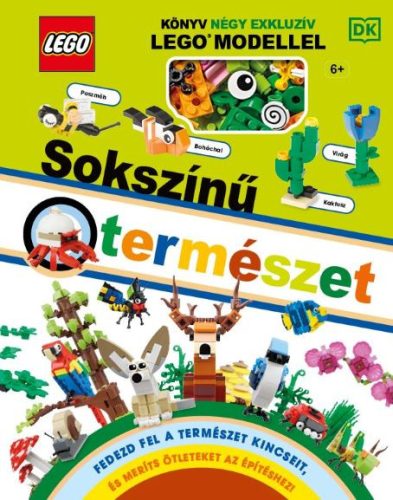 LEGO - SOKSZÍNŰ TERMÉSZET - KÖNYV NÉGY EXKLUZÍV LEGO MODELLEL