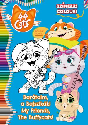 44 CATS - BARÁTAIM A BAJSZIKÁK! - SZÍNEZZ!
