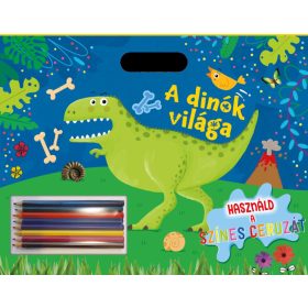 HASZNÁLD A SZÍNES CERUZÁT - A DINÓK VILÁGA