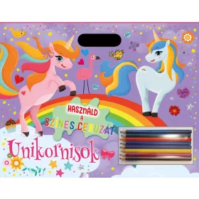 HASZNÁLD A SZÍNES CERUZÁT - UNIKORNISOK