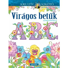 VIRÁGOS BETŰK - SZÍNEZŐKÖNYV