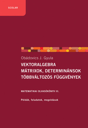 VEKTORALGEBRA; MÁTRIXOK, DETERMINÁNSOK;  TÖBBVÁLTOZÓS FÜGGVÉNYEK  (2.KIADÁS)