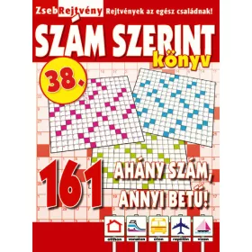 ZSEBREJTVÉNY SZÁM SZERINT KÖNYV 38