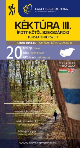 KÉKTÚRA III. TÉRKÉPSZETT (DÉL-DUNÁNTÚL)