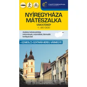 NYÍREGYHÁZA, MÁTÉSZALKA VÁROSTÉRKÉP