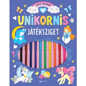   UNIKORNIS JÁTÉKSZIGET - JÁTSSZ VELÜNK!  (FILCTOLL KÉSZLETTEL)