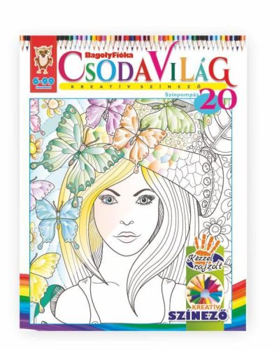 CSODAVILÁG KREATÍV SZÍNEZŐ 20. - SZÍNPOMPÁS