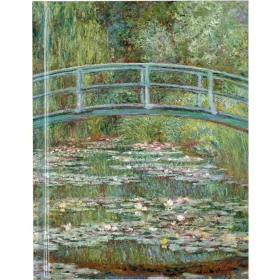FLAME TREE A4 NOTESZ MONET, BRIDGE..