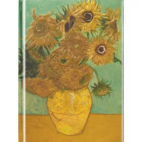 FLAME TREE A4 NOTESZ VAN GOGH: SUNFLOWERS