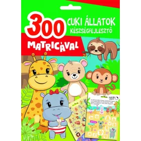 CUKI ÁLLATOK KÉSZSÉGFEJLESZTŐ- 300 MATRICÁVAL