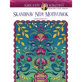 SKANDINÁV NÉPI MOTÍVUMOK - SZÍNEZŐKÖNYV