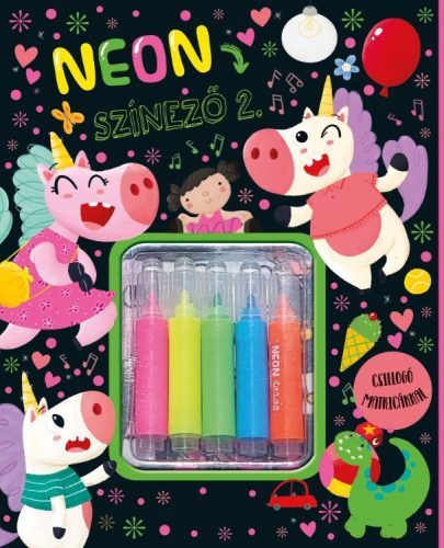 NEON SZÍNEZŐ 2. (5DB FILCTOLLAL)