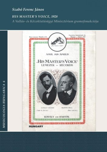 HIS MASTER VOICE, 1928 - A VALLÁS- ÉS KÖZOKTATÁSÜGYI MINISZTÉRIUM GRAMOFONAKCIÓJ