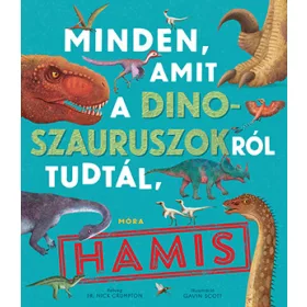 MINDEN, AMIT A DINOSZAURUSZOKRÓL TUDTÁL, HAMIS!