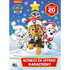 MANCS ŐRJÁRAT - SZÍNEZZ ÉS JÁTSSZ! - KARÁCSONY