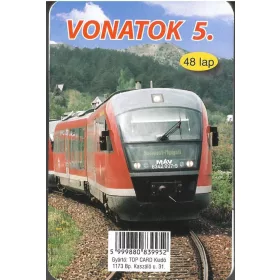 KÁRTYA - VONATOK 5. (48 LAP)