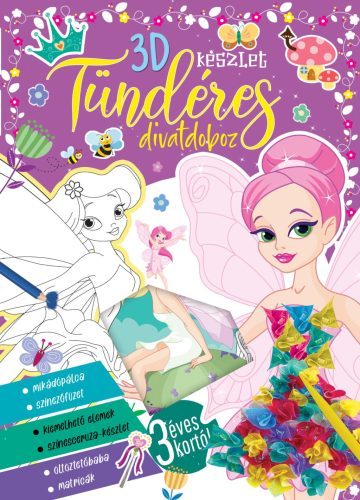 TÜNDÉRES DIVATDOBOZ - 3D KÉSZLET