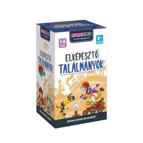 MEMORACE - ELKÉPESZTŐ TALÁLMÁNYOK TÁRSASJÁTÉK