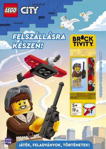 LEGO CITY - FELSZÁLLÁSRA KÉSZEN - A PILÓTA ÉS A TÁVIRÁNYÍTÓS REPÜLŐGÉPE