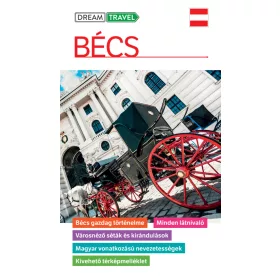   BÉCS ÚTIKÖNYV - KIVEHETŐ TÉRKÉPMELLÉKLETTEL (DREAM TRAVEL)