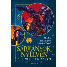 SÁRKÁNYOK NYELVÉN - KÖTÖTT - ÉLFESTETT