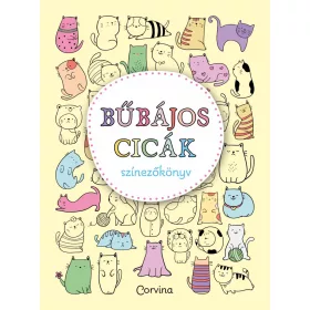 BŰBÁJOS CICÁK  SZÍNEZŐKÖNYV