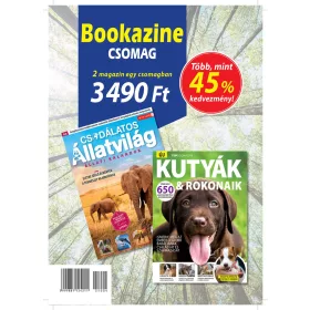   BOOKAZINE CSOMAG - FÜLES BOOKAZINE 24/1: CSODÁLATOS ÁLLATVILÁG + TOP BOOKAZINE 2