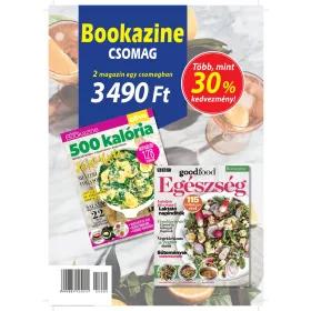   BOOKAZINE CSOMAG: GASZTRO BOOKAZINE 21/1: 500 KALÓRIA + GOODFOOD BOOKAZINE 23/1: