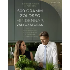   500 GRAMM ZÖLDSÉG MINDENNAP, VÁLTOZATOSAN  A MIKROBIOMBARÁT ÉLETMÓD ALAPJAI E.