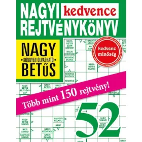 NAGYI KEDVENCE REJTVÉNYKÖNYV 52