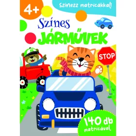   SZÍNES JÁRMŰVEK -  SZÍNEZZ MATRICÁKKAL - 140 DB MATRICÁVAL