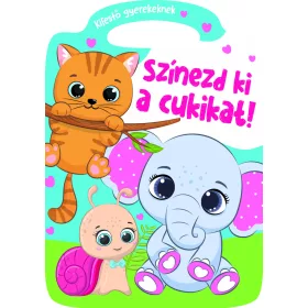 SZÍNEZD KI A CUKIKAT! - KIFESTŐ GYEREKEKNEK