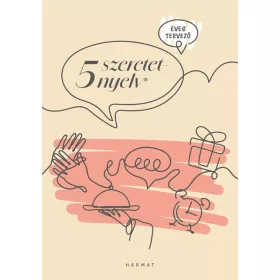 5 SZERETETNYELV - ÉVES TERVEZŐ (BÉZS)