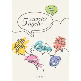 5 SZERETETNYELV - ÉVES TERVEZŐ (FEHÉR)